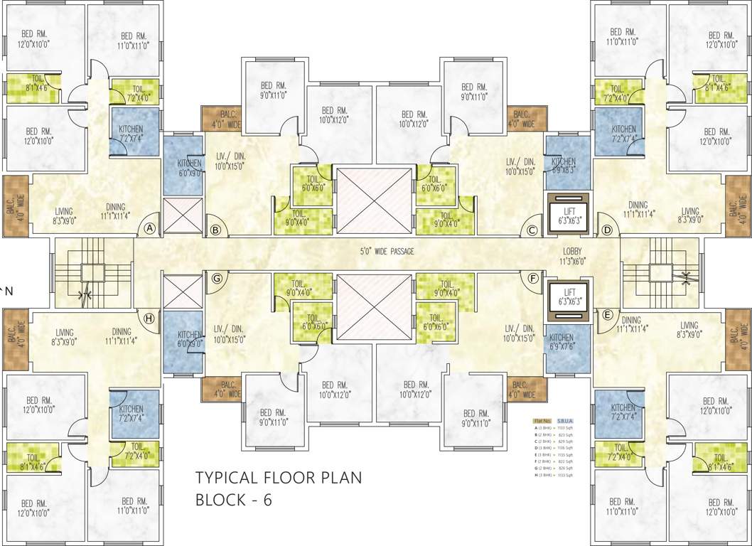  greens Images for Cluster Plan of Riya Manbhari Greens