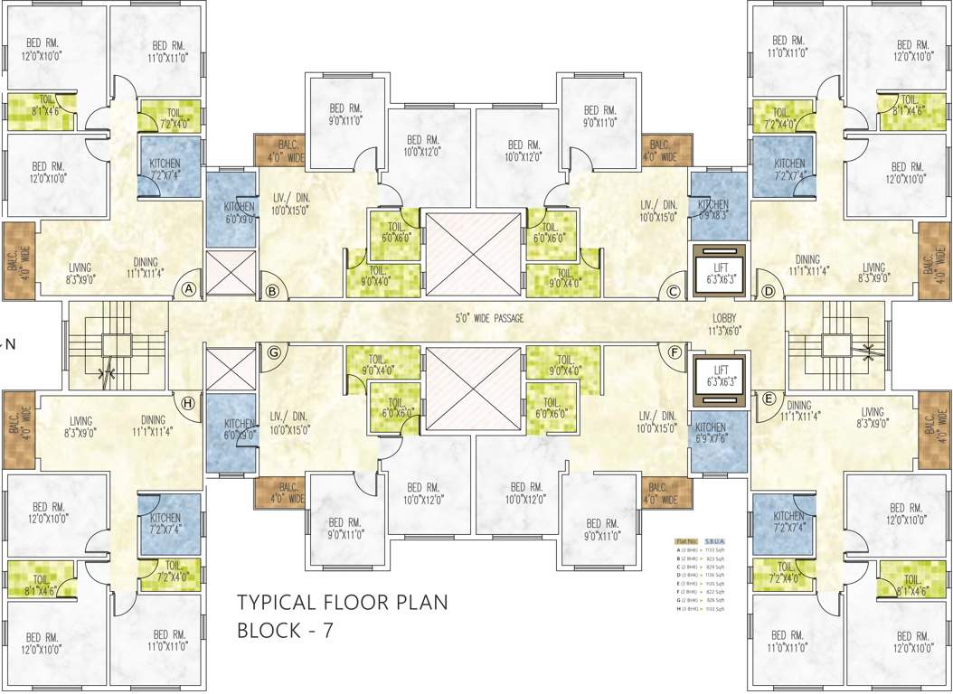  greens Images for Cluster Plan of Riya Manbhari Greens