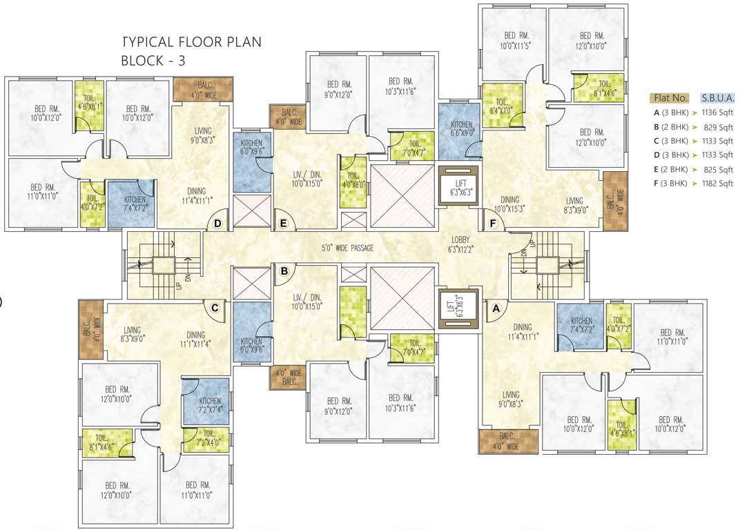  greens Images for Cluster Plan of Riya Manbhari Greens