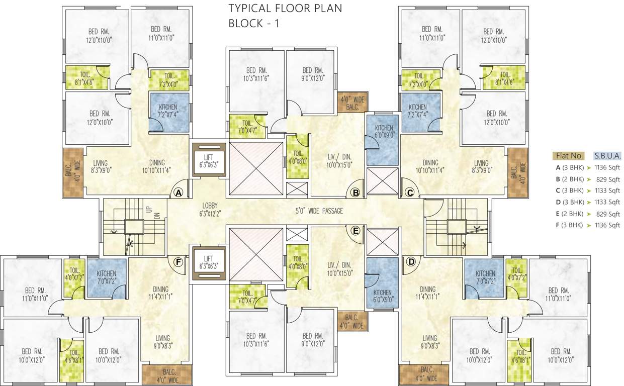  greens Images for Cluster Plan of Riya Manbhari Greens