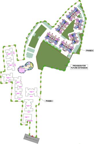  greens Images for Layout Plan of Riya Manbhari Greens
