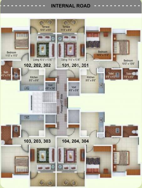 Images for Cluster Plan of Ram Dew Drops Images for Cluster Plan of Ram Dew Drops