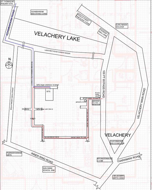 Images for Location Plan of Residency Mayura