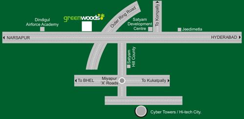 Images for Location Plan of Modi Greenwoods greenwoods Images for Location Plan of Modi Greenwoods