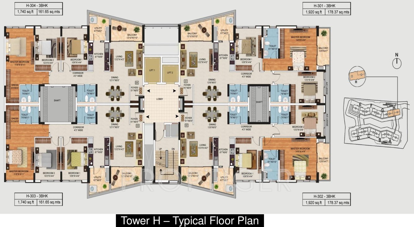 Images for Cluster Plan of Mantri Lithos