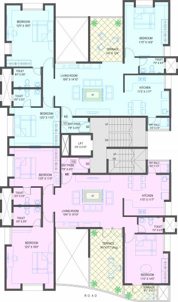 Images for Cluster Plan of Gokhale Aashirwad