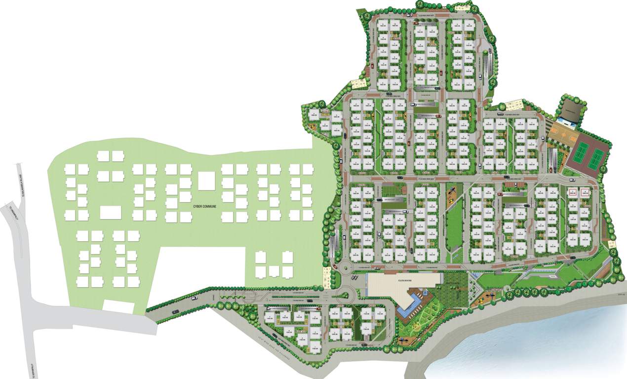  cyberzon Images for Layout Plan of Aparna CyberZon