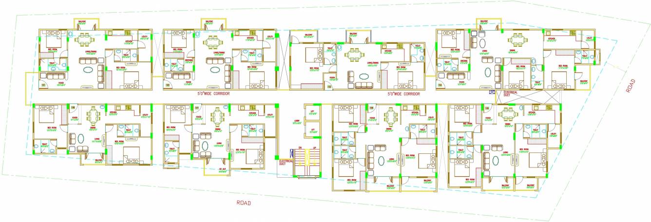 Images for Cluster Plan of Venkatasai Vensa Lake View
