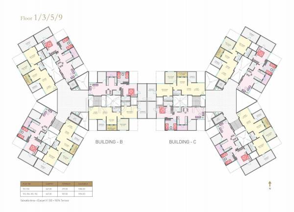Images for Cluster Plan of Gurukrupa Aero Nest