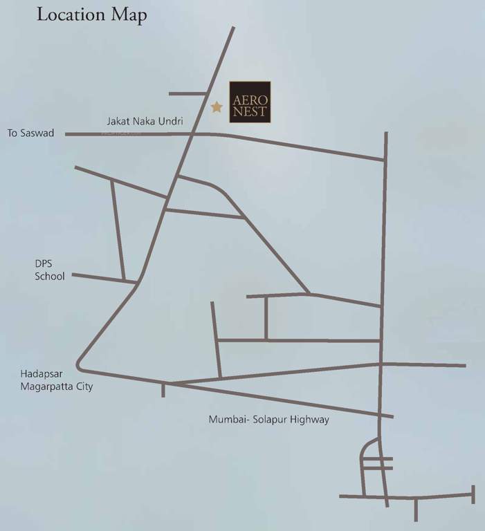 Images for Location Plan of Gurukrupa Aero Nest