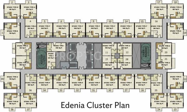 Images for Cluster Plan of Wave Edenia Images for Cluster Plan of Wave Edenia