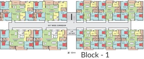 classic-homes Images for Cluster Plan of Janapriya Classic Homes