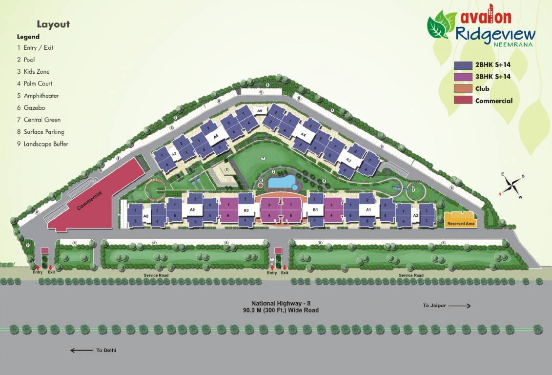  ridgeview Images for Layout Plan of Avalon Ridgeview