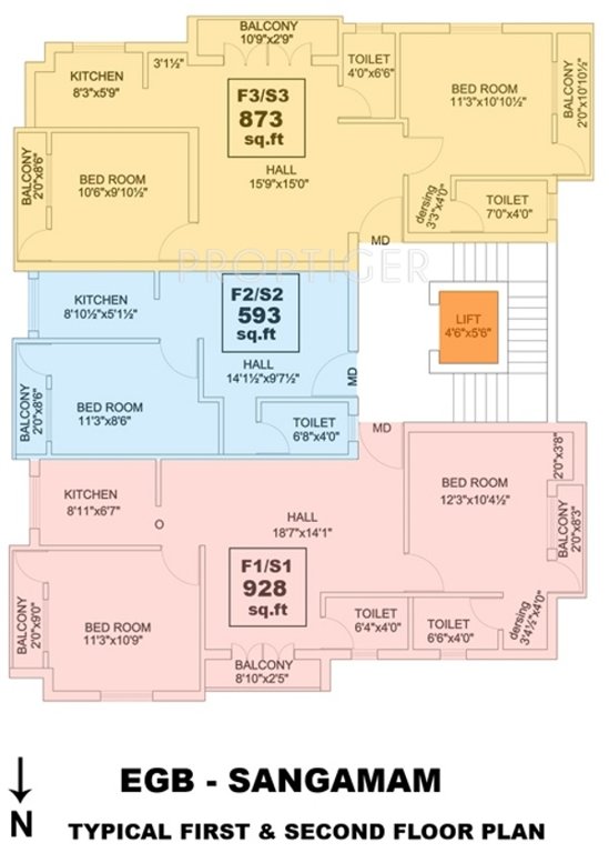 Images for Cluster Plan of EGB Sangamam