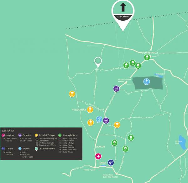 Images for Location Plan of Goyal Orchid Nirvana