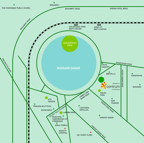  centrum Images for Location Plan of Indiabulls Infraestate Centrum