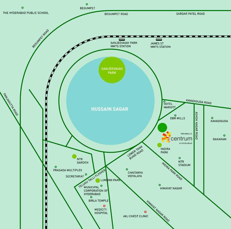  centrum Images for Location Plan of Indiabulls Infraestate Centrum