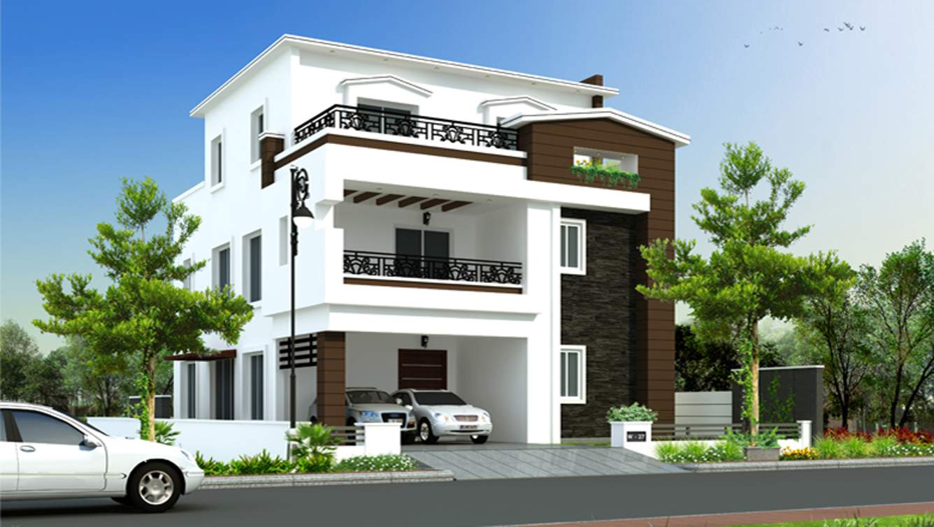 mayfair villas Images for Elevation of GreenMark Mayfair Villas