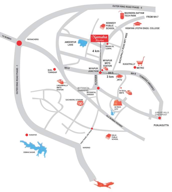  rhythm Images for Location Plan of Namaha Rhythm