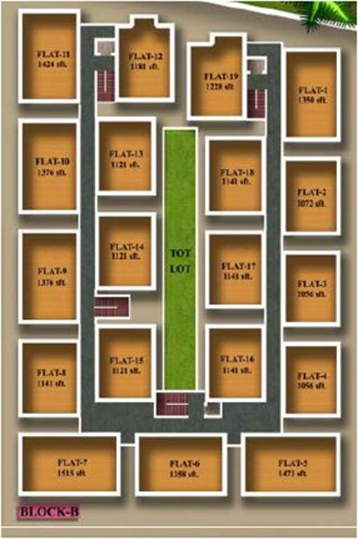 luxor apartments Images for Cluster Plan of Trishala Luxor Apartments