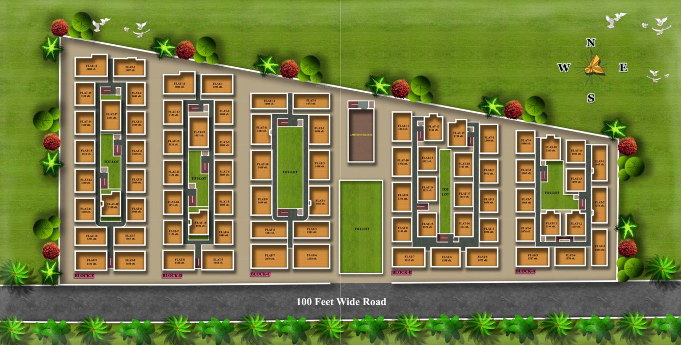 luxor apartments Images for Layout Plan of Trishala Luxor Apartments