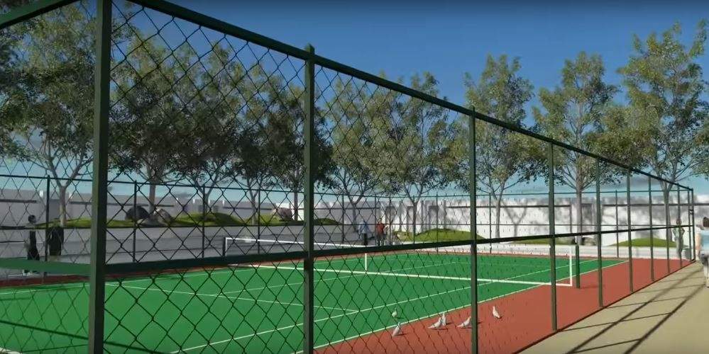  residency park Tennis Court