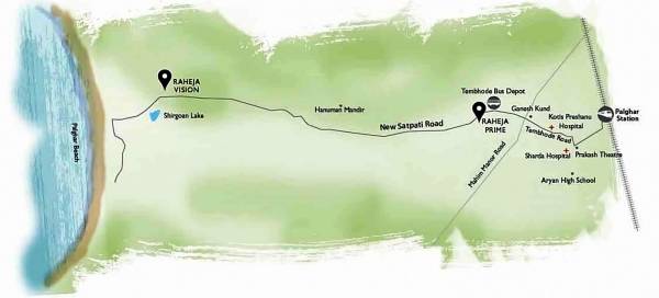 Images for Location Plan of S Raheja Prime