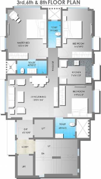 Images for Cluster Plan of S Raheja Hari Bhavan