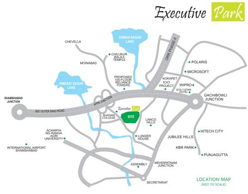  executive-park Images for Location Plan of Giridhari Executive Park