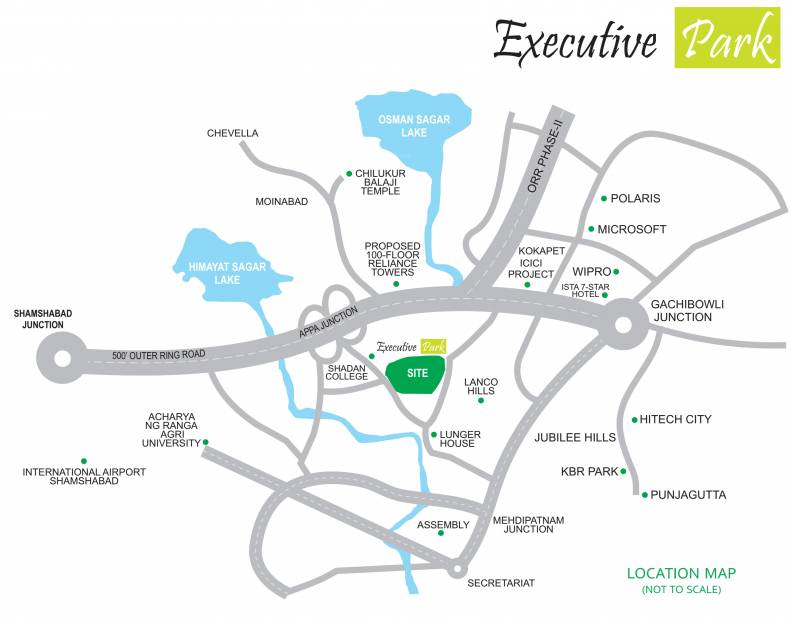  executive-park Images for Location Plan of Giridhari Executive Park