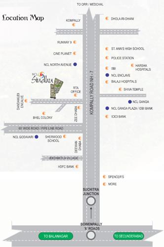  sindhu Images for Location Plan of NCL Sindhu