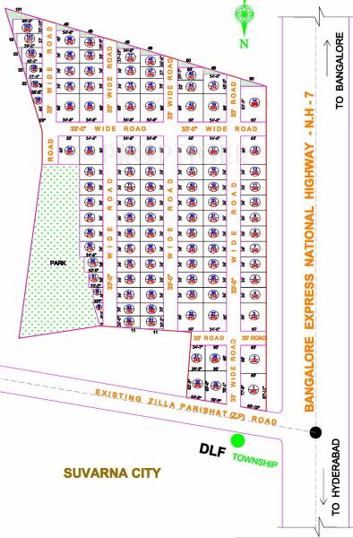 Images for Layout Plan of Suvarna Suvarna City