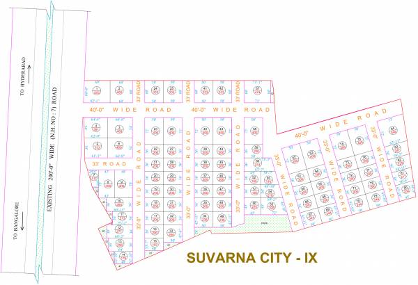 Images for Layout Plan of Suvarna Suvarna City