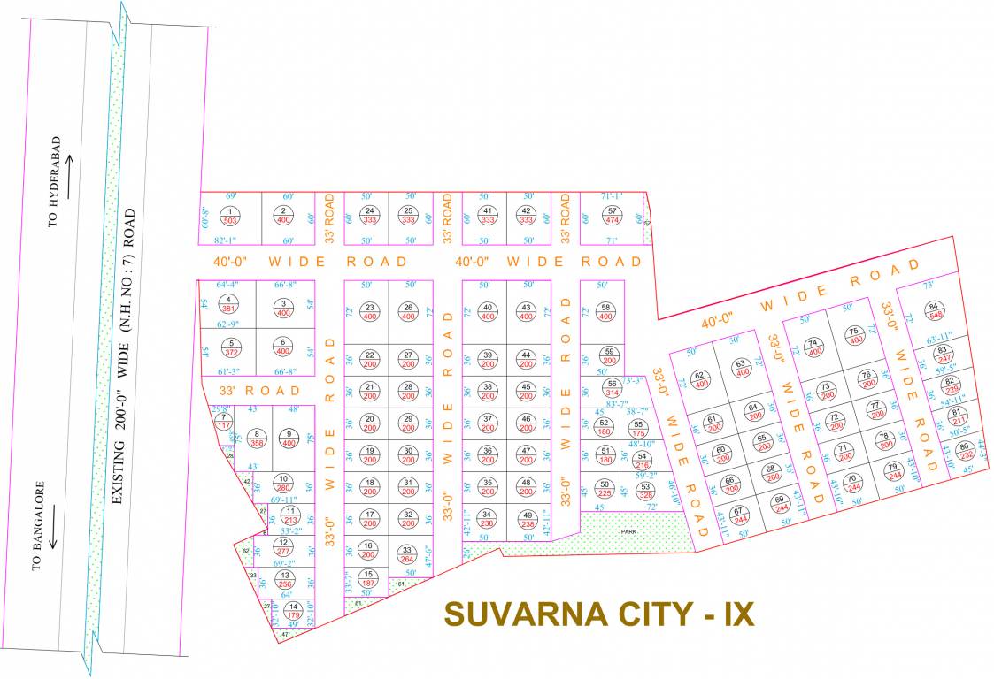 Images for Layout Plan of Suvarna Suvarna City