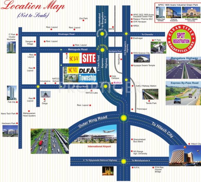 Images for Location Plan of Suvarna Suvarna City