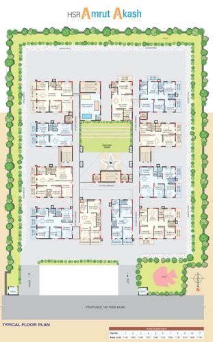 Images for Cluster Plan of HSR Amruta Akash amruta-akash Images for Cluster Plan of HSR Amruta Akash