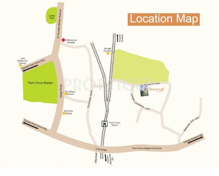 MDA Group Imperial Park Location Plan