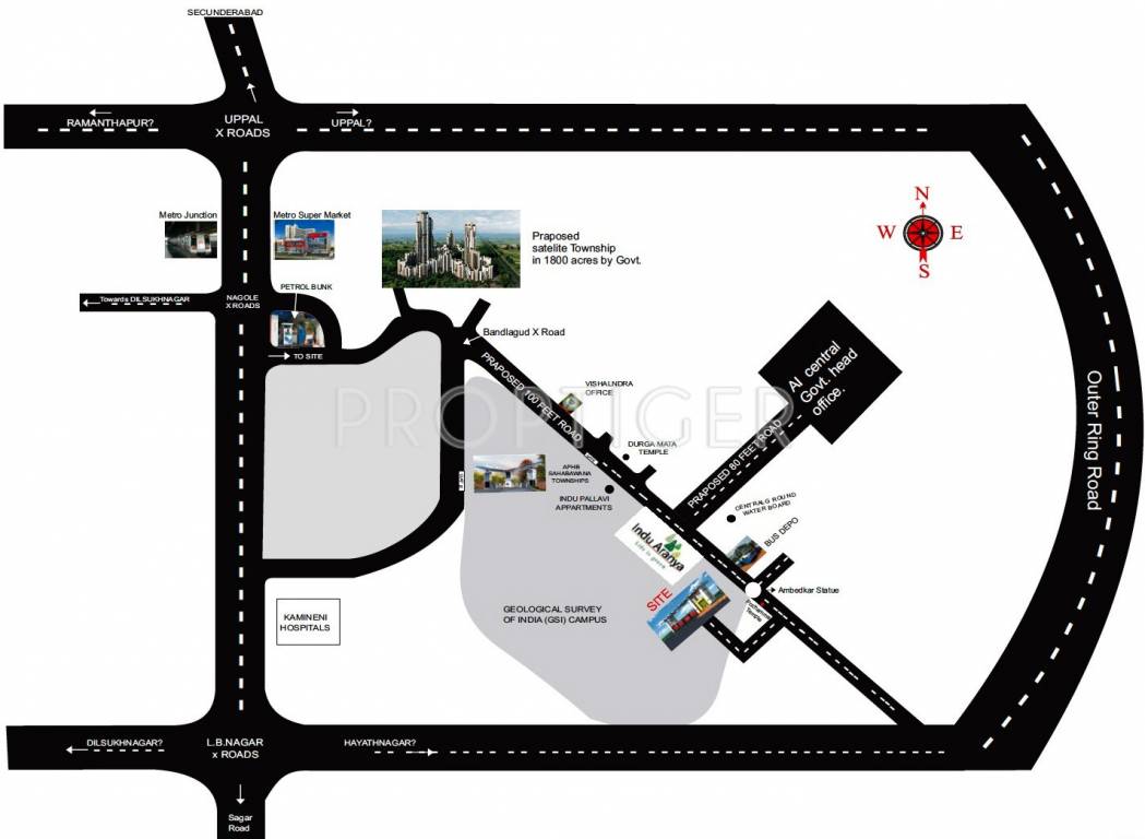 Images for Location Plan of Mansani Laxmi Ganapathi Nagar