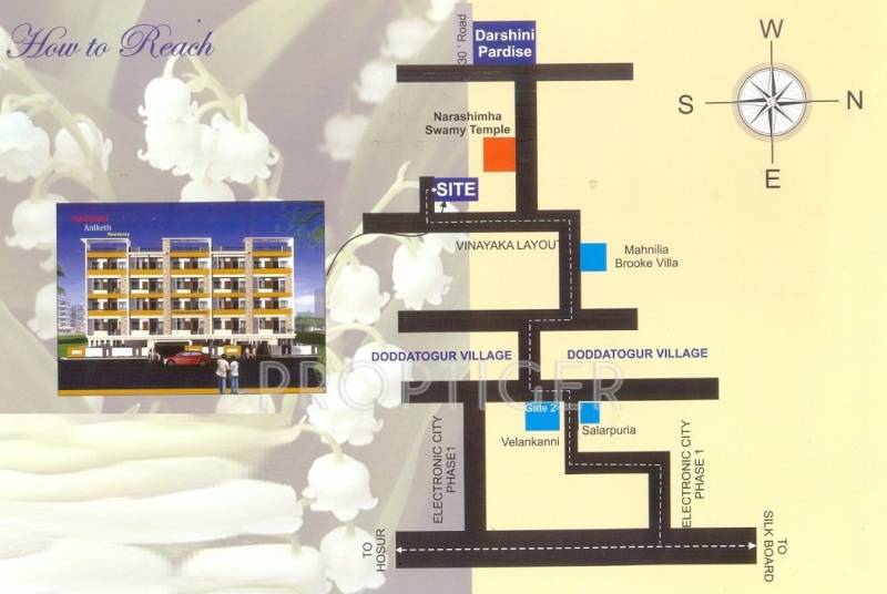  aniketh-residency-1 Images for Location Plan of Darshini Builders Aniketh Residency 1