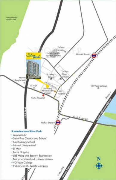 Images for Location Plan of Prabhav Silver Park Images for Location Plan of Prabhav Silver Park