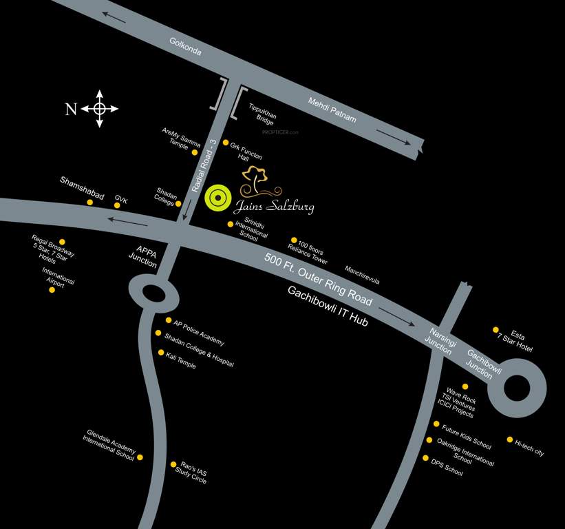  salzburg Images for Location Plan of Jain Salzburg