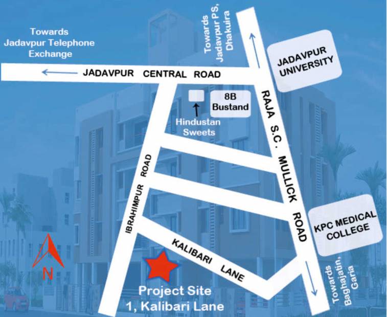  sapphire-residency Images for Location Plan of Webstar Industries Pvt Ltd Sapphire Residency