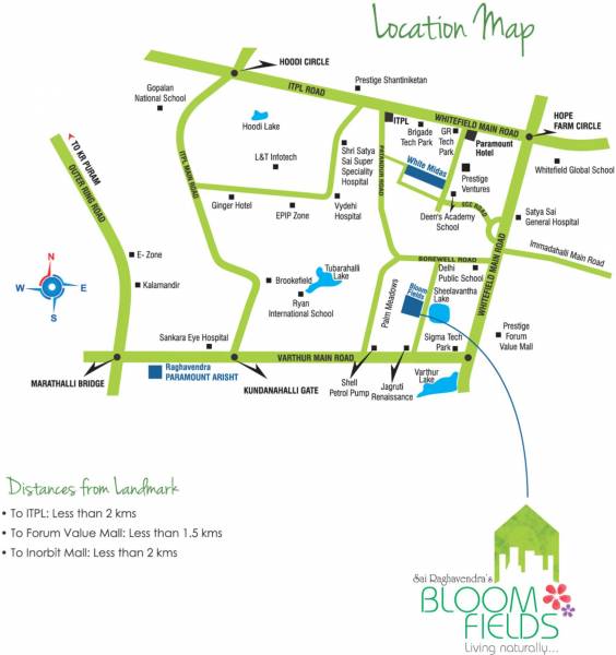  bloomfields Images for Location Plan of Sai Bloomfields