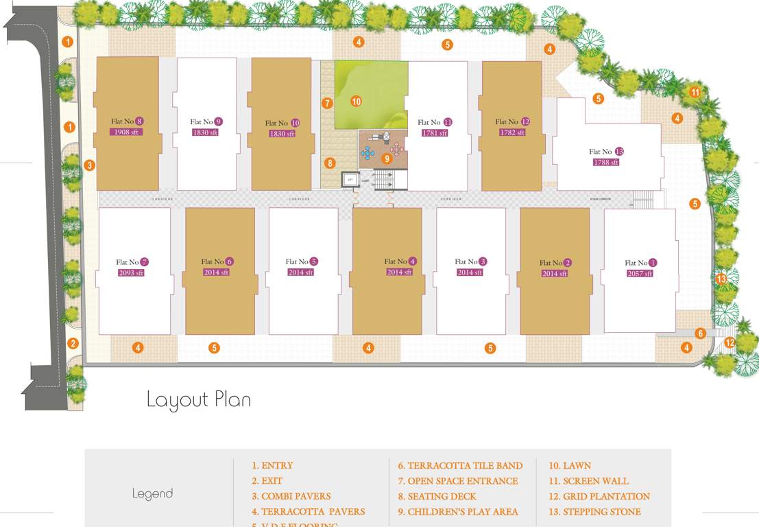 Images for Layout Plan of Jubilee Cyber Grande