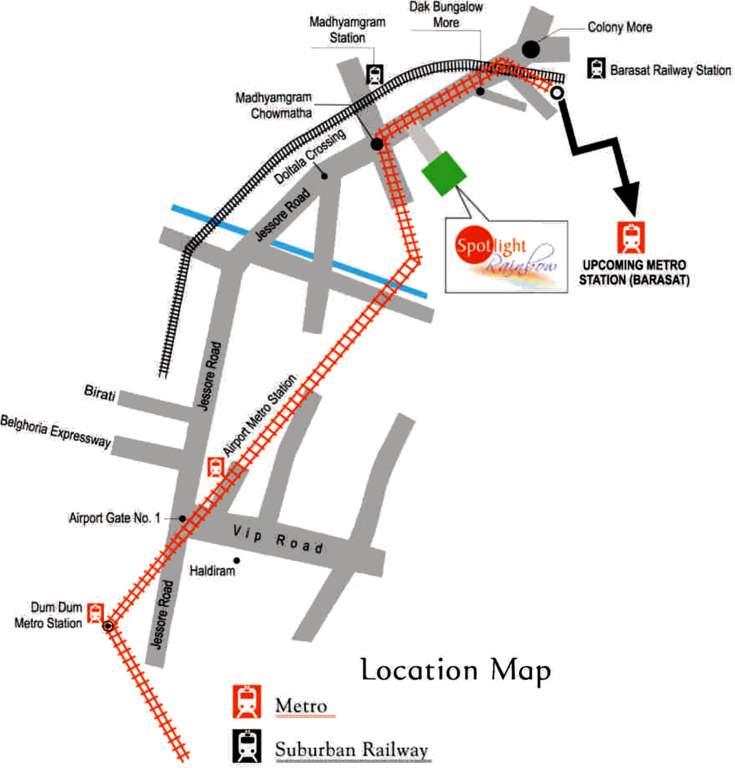  rainbow Images for Location Plan of Spotlight Rainbow