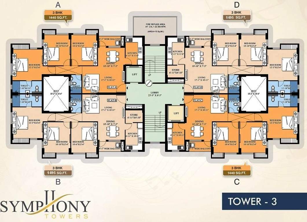  symphony towers Images for Cluster Plan of Symphony Symphony Towers