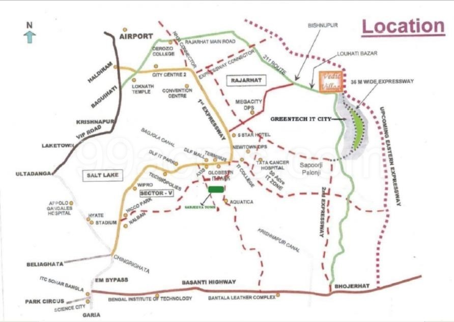  green tech city Location Plan