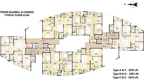  landmark Images for Cluster Plan of Klassik Landmark