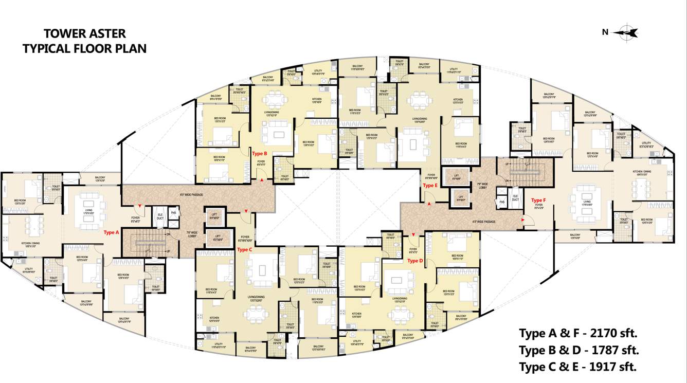 landmark Images for Cluster Plan of Klassik Landmark