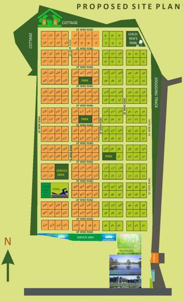 Images for Layout Plan of RCBS Green Park Lake Side